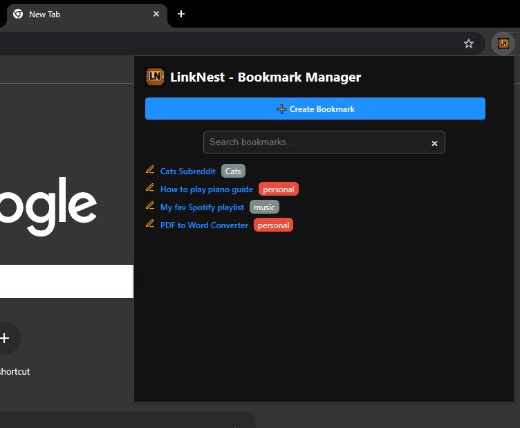 Chrome Extension Screenshot